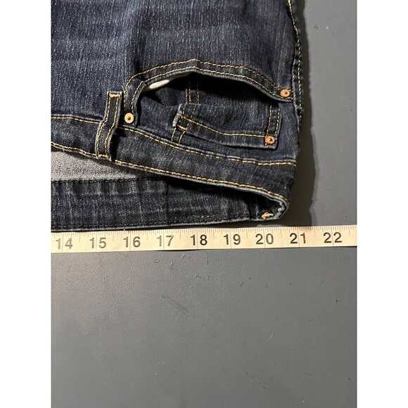 Signature Levi Strauss Mid-Rise Boot Cut Womens Jeans Size 24W Denim Western - Picture 6 of 11